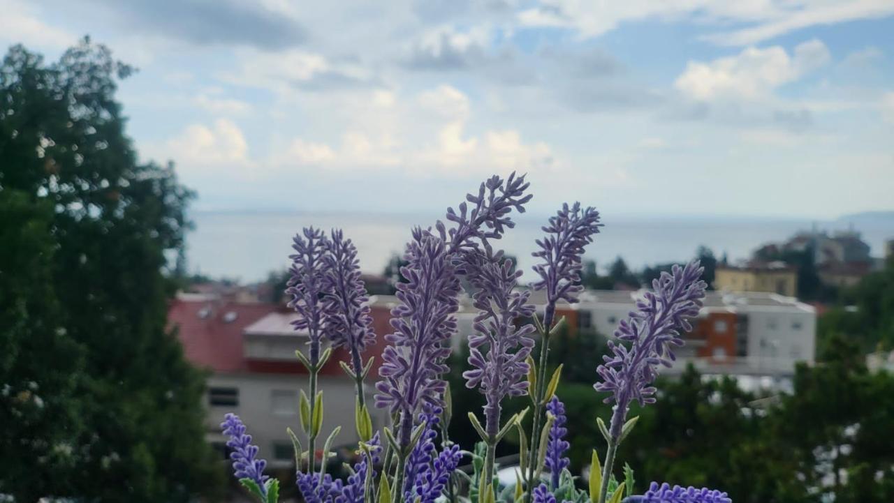 Apartment With Direct Sea View, Free Parking And Close To Beaches And Promenade Lovran Luaran gambar