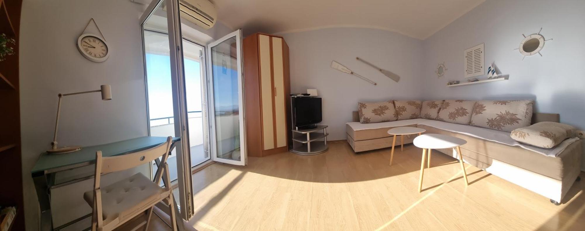 Apartment With Direct Sea View, Free Parking And Close To Beaches And Promenade Lovran Luaran gambar